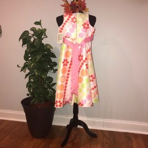 Spirited Sleeveless Girls Dress